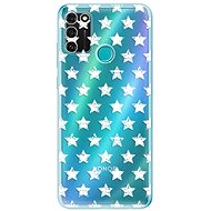 iSaprio Stars Pattern - White for Honor 9A - Phone Cover