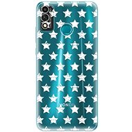 iSaprio Stars Pattern - White for Honor 9X Lite - Phone Cover