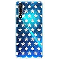 iSaprio Stars Pattern - White for Huawei Nova 5T - Phone Cover