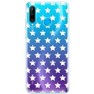 iSaprio Stars Pattern - White for Huawei P30 Lite - Phone Cover
