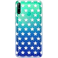 iSaprio Stars Pattern - White for Huawei P40 Lite E - Phone Cover
