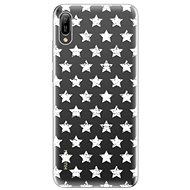 iSaprio Stars Pattern - White for Huawei Y6 2019 - Phone Cover