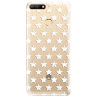 iSaprio Stars Pattern - White for Huawei Y6 Prime 2018 - Phone Cover