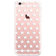 iSaprio Stars Pattern - White for iPhone 6 Plus - Phone Cover