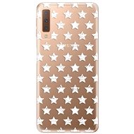 iSaprio Stars Pattern - White for Samsung Galaxy A7 (2018) - Phone Cover