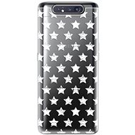 iSaprio Stars Pattern - White for Samsung Galaxy A80 - Phone Cover