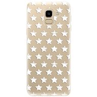 iSaprio Stars Pattern - White for Samsung Galaxy J6 - Phone Cover