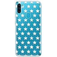 iSaprio Stars Pattern - White for Samsung Galaxy M11 - Phone Cover