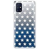 iSaprio Stars Pattern - White for Samsung Galaxy M31s - Phone Cover