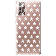 iSaprio Stars Pattern - White for Samsung Galaxy Note 20 - Phone Cover
