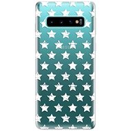iSaprio Stars Pattern - White for Samsung Galaxy S10 - Phone Cover
