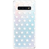 iSaprio Stars Pattern - white for Samsung Galaxy S10+ - Phone Cover