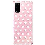iSaprio Stars Pattern - White for Samsung Galaxy S20 - Phone Cover