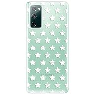 iSaprio Stars Pattern - White for Samsung Galaxy S20 FE - Phone Cover