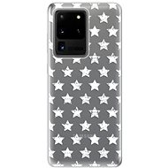 iSaprio Stars Pattern - White for Samsung Galaxy S20 Ultra - Phone Cover
