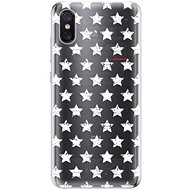 iSaprio Stars Pattern - White for Xiaomi Mi 8 Pro - Phone Cover