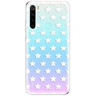 iSaprio Stars Pattern - White for Xiaomi Redmi Note 8 - Phone Cover