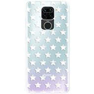 iSaprio Stars Pattern - White for Xiaomi Redmi Note 9 - Phone Cover