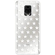 iSaprio Stars Pattern - White for Xiaomi Redmi Note 9 Pro - Phone Cover