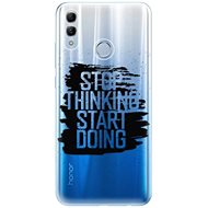 iSaprio Start Doing - Black for Honor 10 Lite - Phone Cover