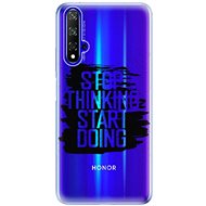 iSaprio Start Doing - Black for Honor 20 - Phone Cover