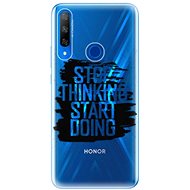 iSaprio Start Doing - Black for Honor 9X - Phone Cover