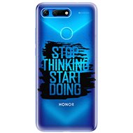 iSaprio Start Doing - Black for Honor View 20 - Phone Cover