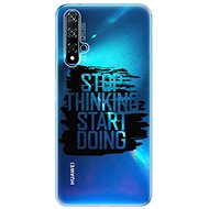 iSaprio Start Doing - Black for Huawei Nova 5T - Phone Cover