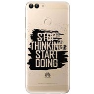 iSaprio Start Doing - Black for Huawei P Smart - Phone Cover