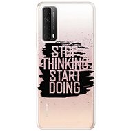 iSaprio Start Doing - Black for Huawei P Smart 2021 - Phone Cover
