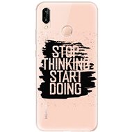 iSaprio Start Doing - Black for Huawei P20 Lite - Phone Cover