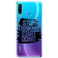 iSaprio Start Doing - Black for Huawei P30 Lite - Phone Cover