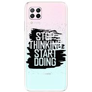 iSaprio Start Doing - Black for Huawei P40 Lite - Phone Cover
