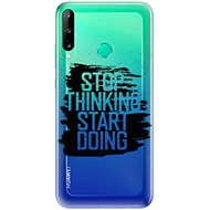 iSaprio Start Doing - Black for Huawei P40 Lite E - Phone Cover