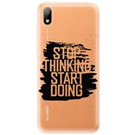 iSaprio Start Doing - Black for Huawei Y5 2019 - Phone Cover