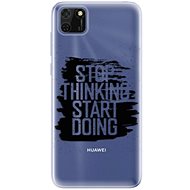 iSaprio Start Doing - Black for Huawei Y5p - Phone Cover