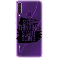 iSaprio Start Doing - Black for Huawei Y6p - Phone Cover