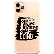 iSaprio Start Doing - Black for iPhone 11 Pro Max - Phone Cover