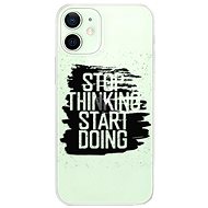iSaprio Start Doing - Black for iPhone 12 - Phone Cover