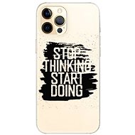 iSaprio Start Doing - Black for iPhone 12 Pro - Phone Cover