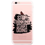 iSaprio Start Doing - Black for iPhone 6 Plus - Phone Cover