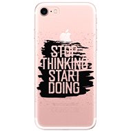 iSaprio Start Doing - Black for iPhone 7/ 8/ SE 2020/ SE 2022 - Phone Cover