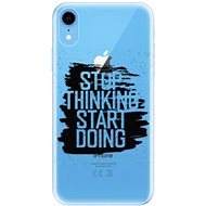 iSaprio Start Doing - Black for iPhone Xr - Phone Cover
