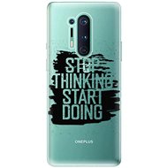 iSaprio Start Doing - Black for OnePlus 8 Pro - Phone Cover