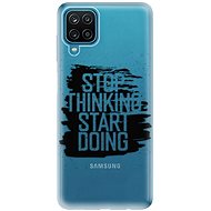 iSaprio Start Doing - Black for Samsung Galaxy A12 - Phone Cover