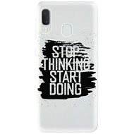iSaprio Start Doing - Black for Samsung Galaxy A20e - Phone Cover