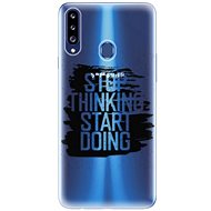 iSaprio Start Doing - Black for Samsung Galaxy A20s - Phone Cover
