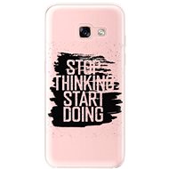 iSaprio Start Doing - Black for Samsung Galaxy A3 2017 - Phone Cover