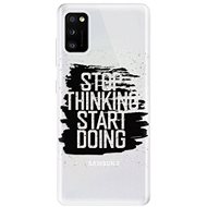iSaprio Start Doing - Black for Samsung Galaxy A41 - Phone Cover