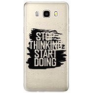 iSaprio Start Doing - Black for Samsung Galaxy J5 (2016) - Phone Cover